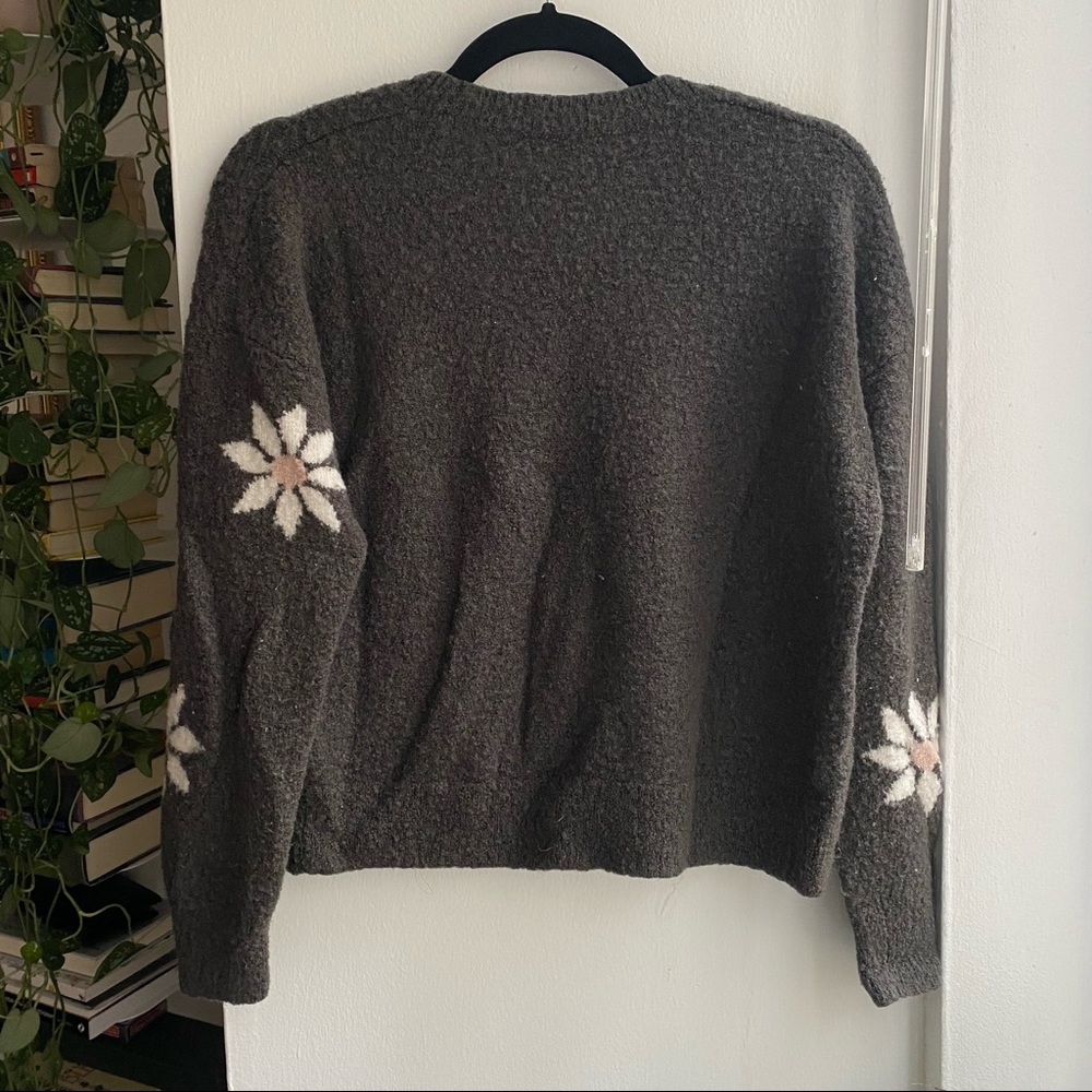 {Madewell} 🔷 floral sweater - Picture 2 of 4